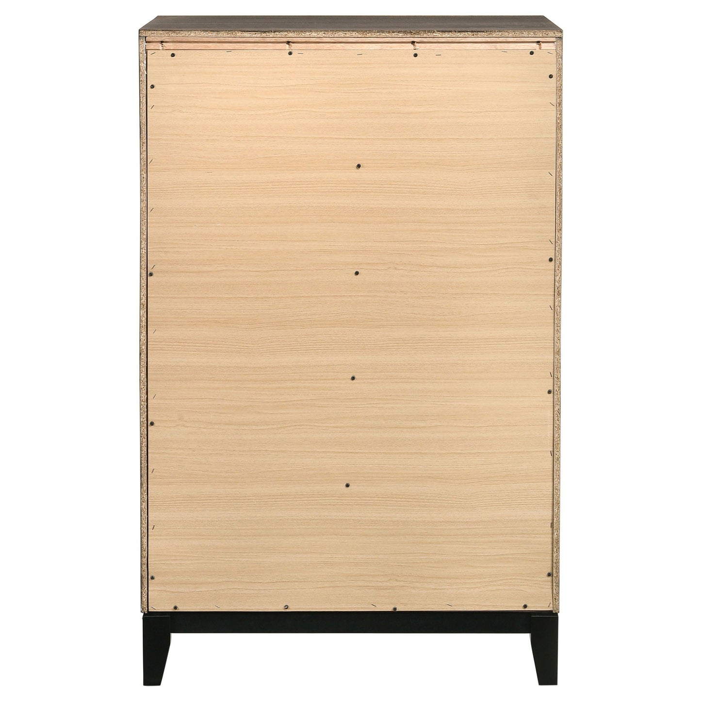 Gregory - 5 Drawer Chest - Smoke Gray