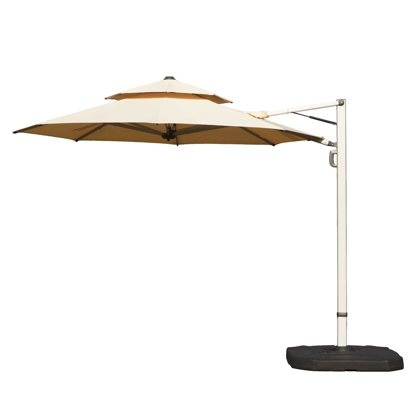 Round Cantilever Umbrella with Center Pole