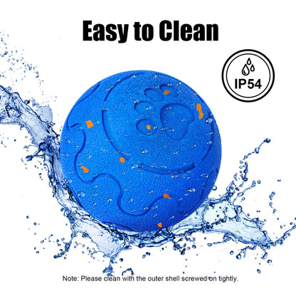 Interactive Dog Ball Toy, Smart Dog Toy For Medium And Large Dogs, Automatic Moving Rotating & Bouncing Ball, Durable E-TPU Material, IP54 Waterproof, Motion-Activated Dog Toy For Active Dogs