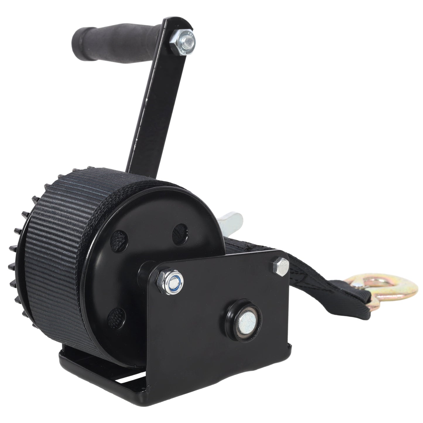 600LBS Hand Winch with 19.6FT Strap