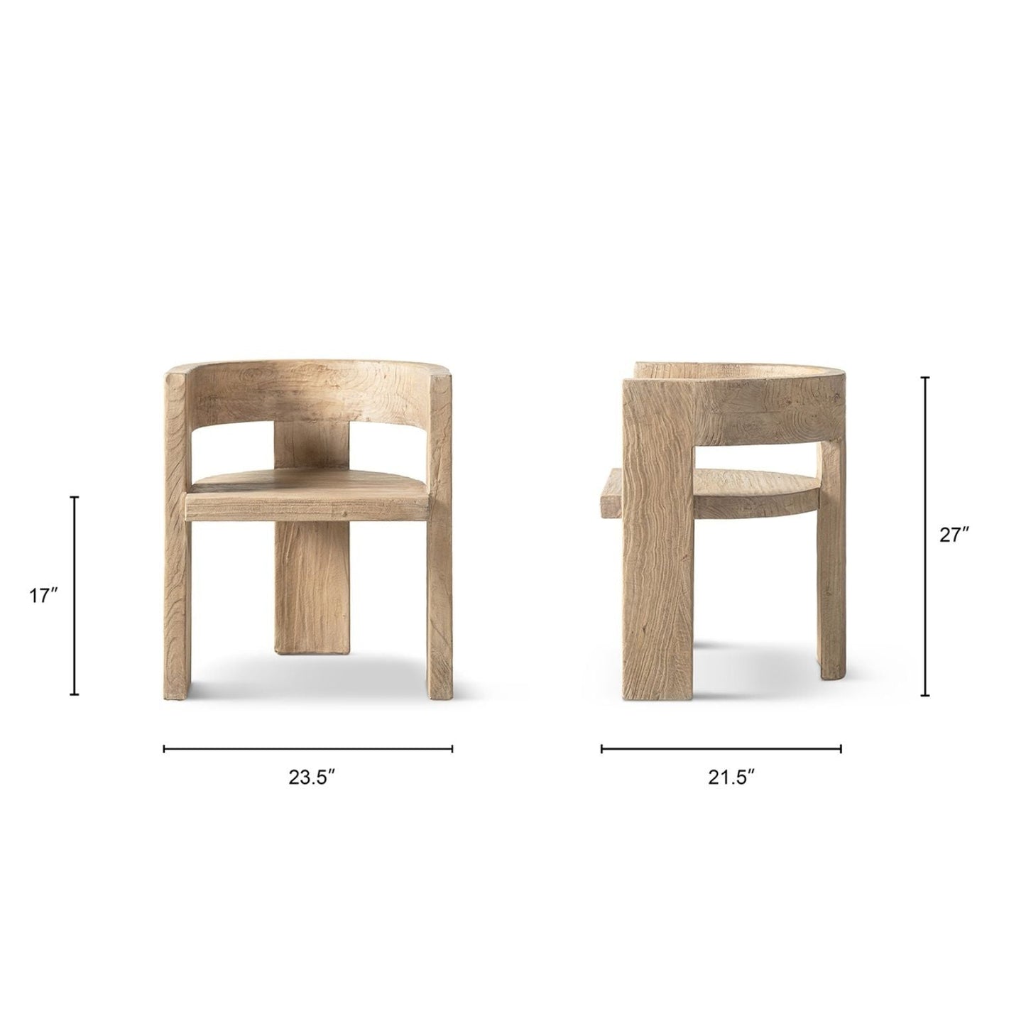 Soren - Accent Curved Dining Chair