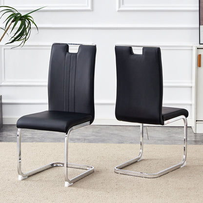 Bow Shaped Chairs, Ergonomic Design, Non Slip Base