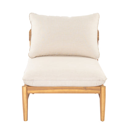 Terassi Outdoor Acacia Wood 4 Seater Sofa