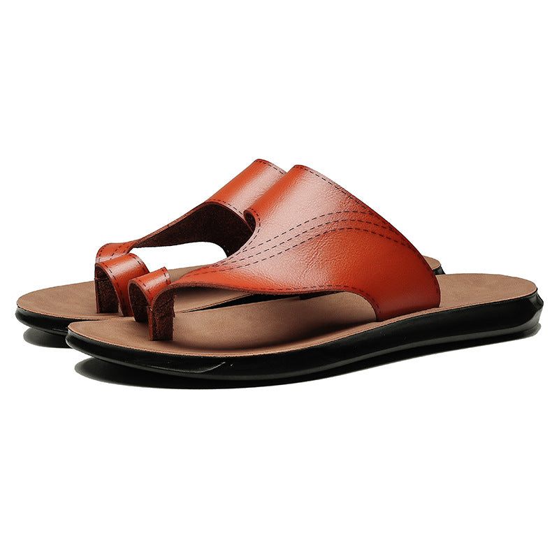 Mens Summer Outdoor Casual New Microfiber Flip-Flops