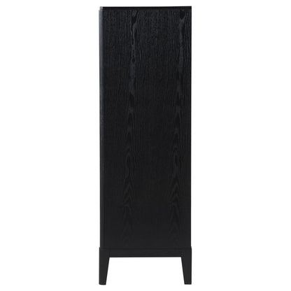 Brookmead 5-drawer Bedroom Chest Black