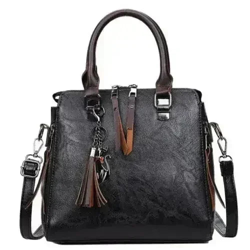 Single Shoulder Solid Color Wild Women's Messenger Bag