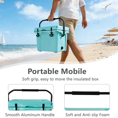 25QT Portable Insulated Cooler