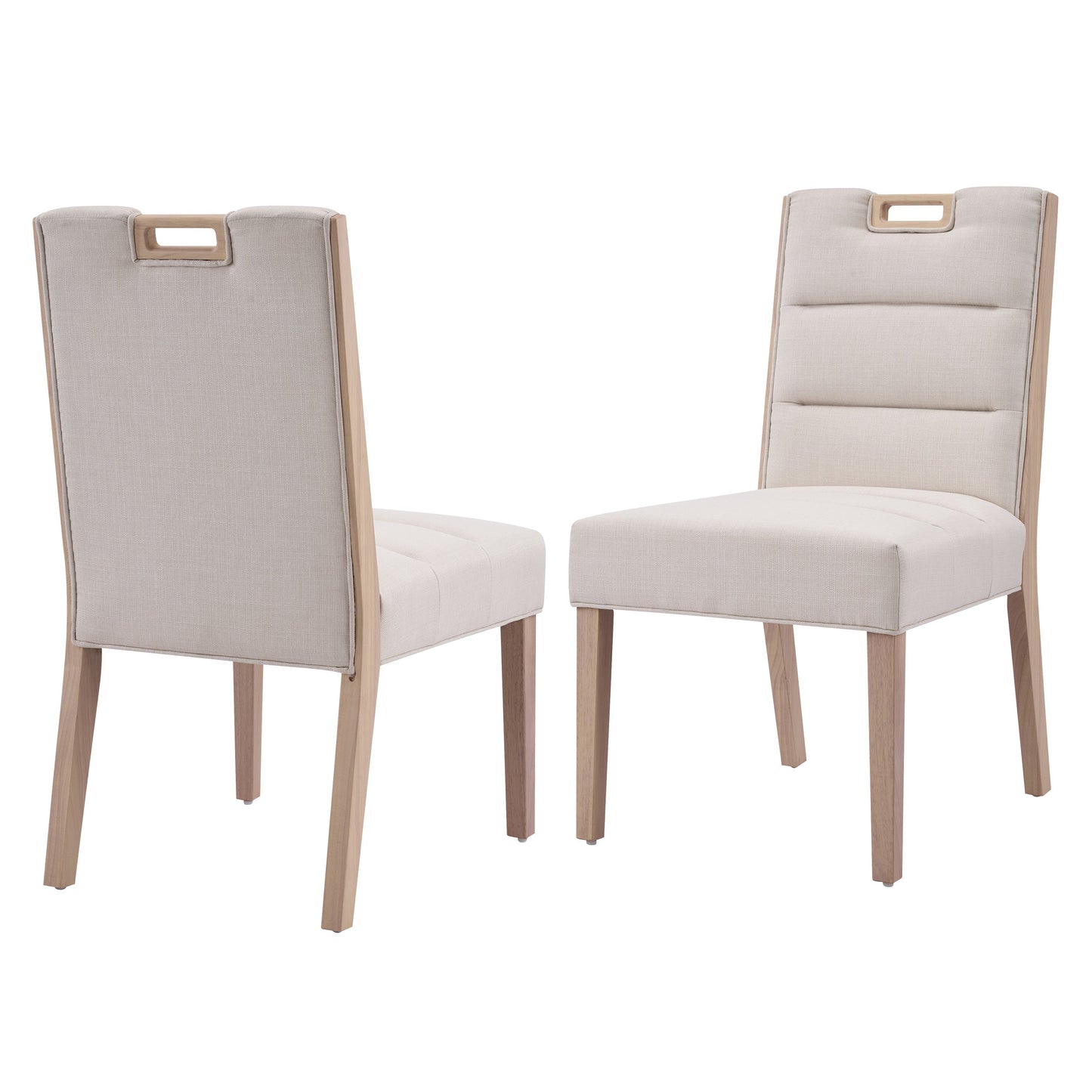 Upholstered Armless Dining Chairs