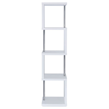 4 Tier Bookcase With Accents