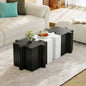 3-Piece Artistic Puzzle Table Set