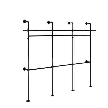 Industrial Pipe Clothing Rack