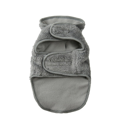 Windproof Suede Coat For Fall And Winter Teddy And Schnauzer Apparel
