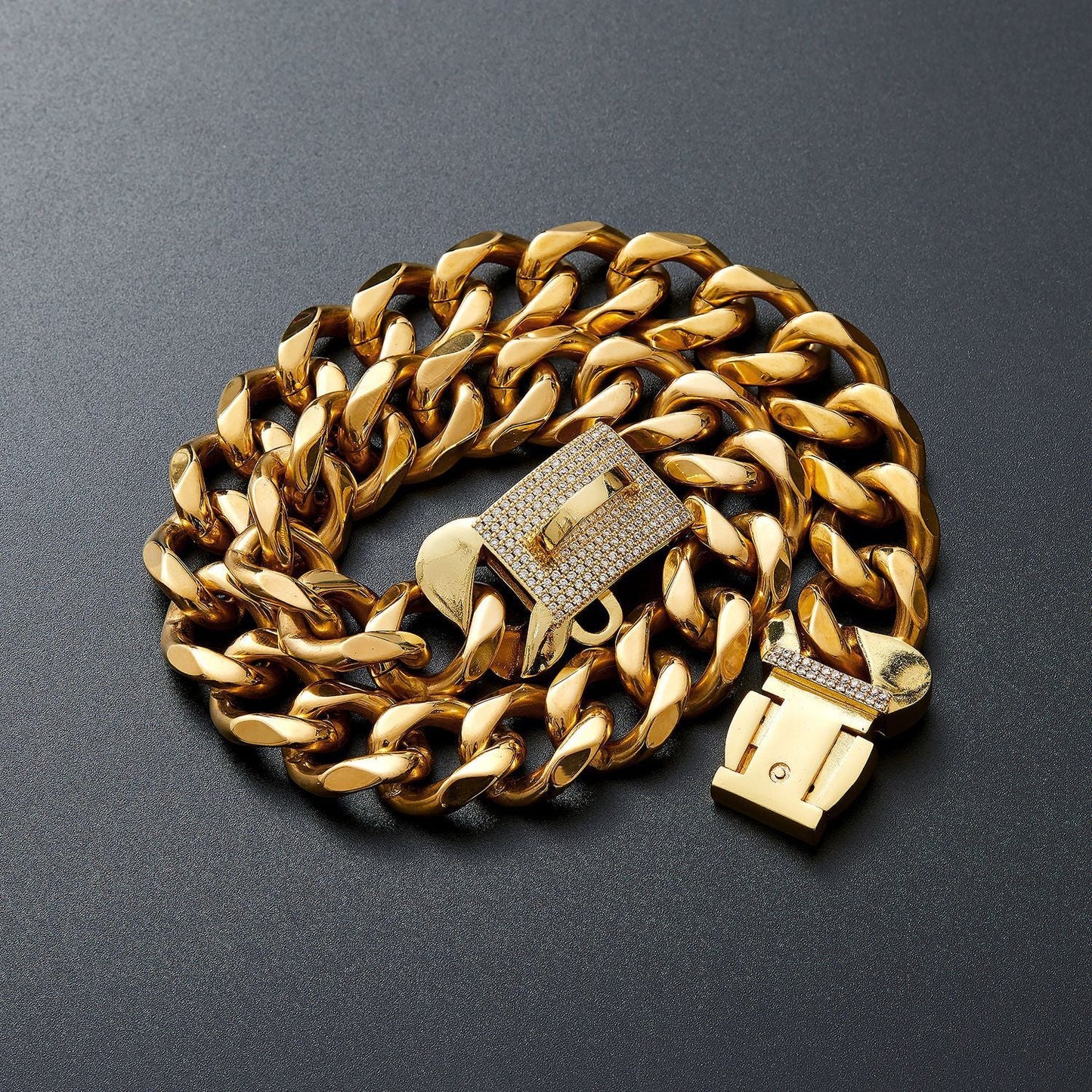 19mm Wide New Pet Dog Leash Collar