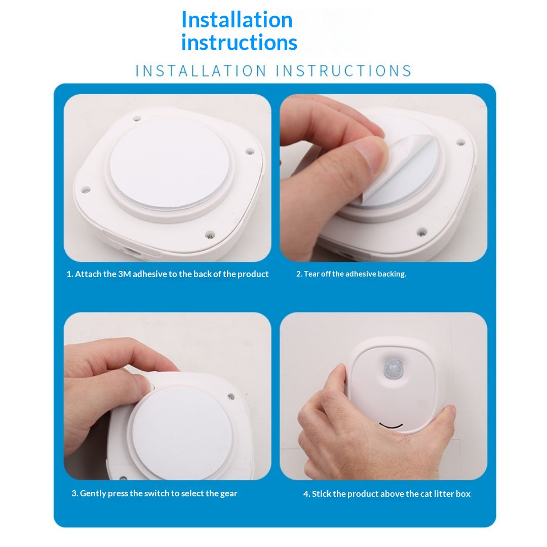 Smart Quiet Pet Odor Eliminator With Negative Ion Deodorization