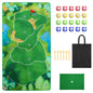 Golf Game Set Golf Game Training Mat Chipping Mat 20Pcs Sticky Golf Balls Indoor Outdoor Golf Practice Mat For Kids Party Family Gathering