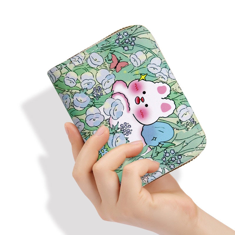 Summer Instagram-style Organ Card Holder Small Coin Purse For Women