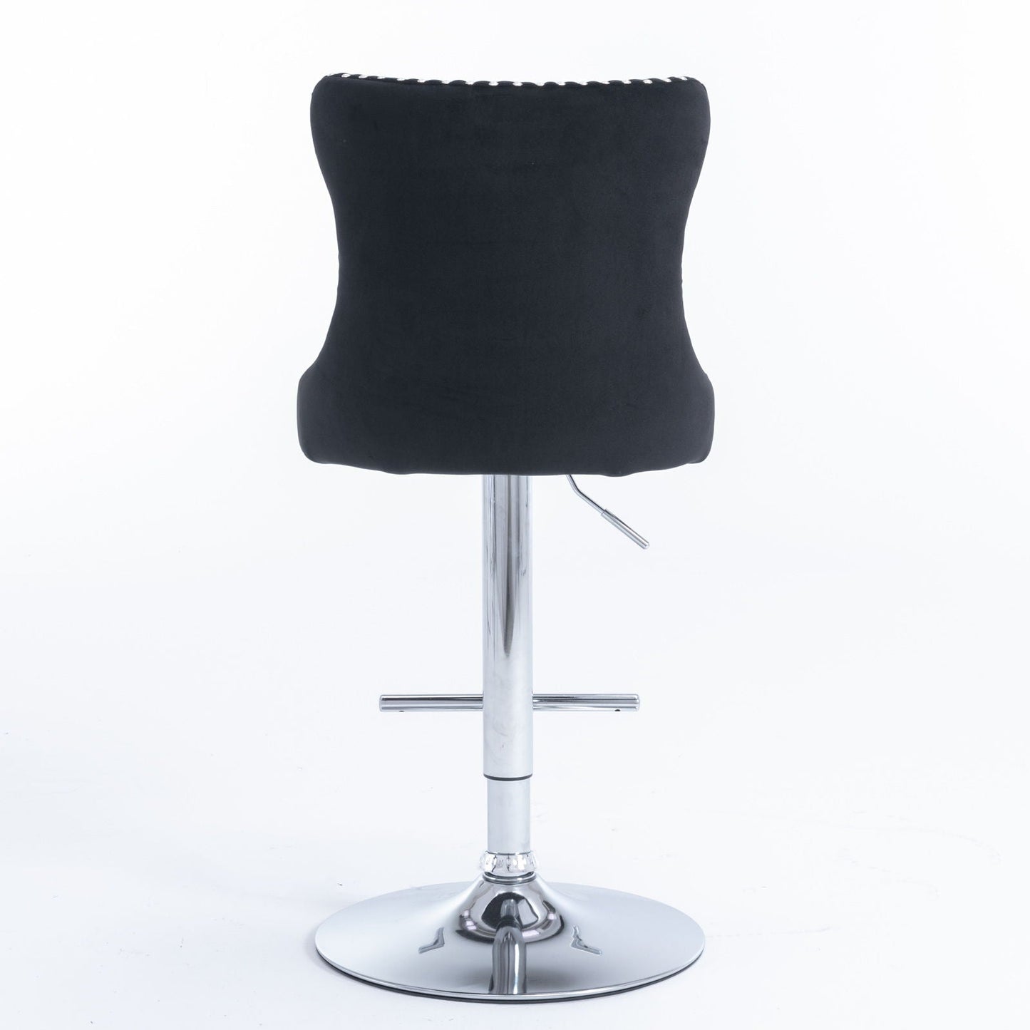 Swivel Adjustable Height Barstools Set of 2