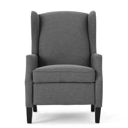 Westeros Wing Back Fabric Upholstered Recliner