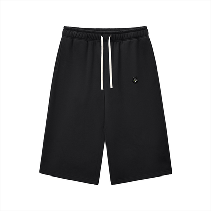 Loki & Ivy Relaxed Drawstring Three-quarter Sweatpants
