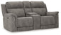 Next-Gen Durapella - Reclining Power Loveseat With Console