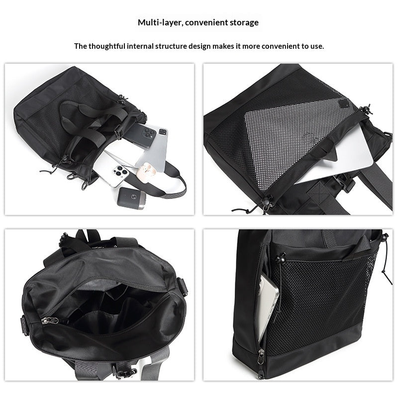 Mens Casual Single-shoulder Utility Crossbody Bag
