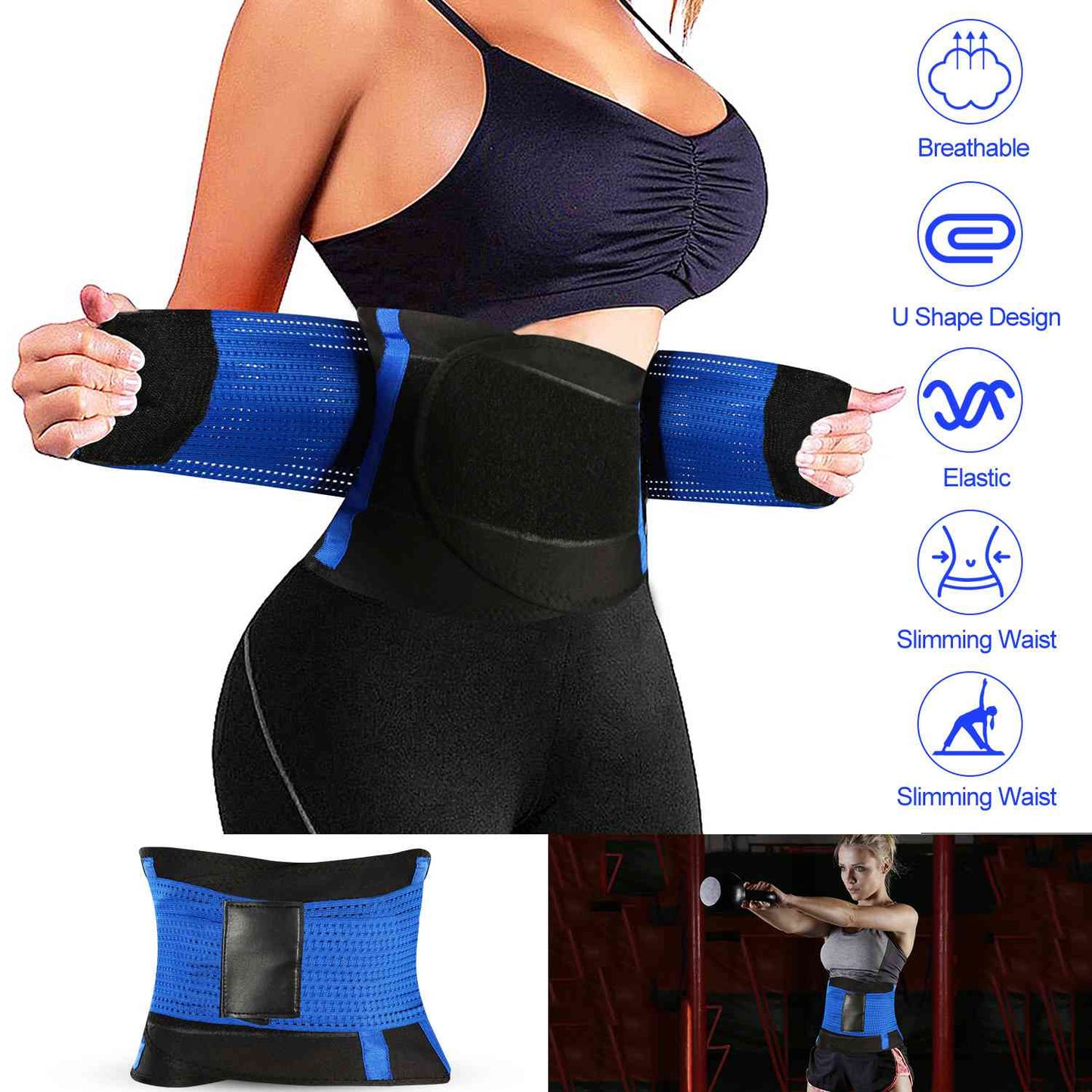 GBruno U-Shaped Slimming Waist Belt