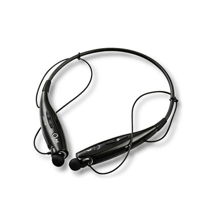 iNOVA Wireless Sports Stereo Hands Free Headset for Phone and Tablet in Black