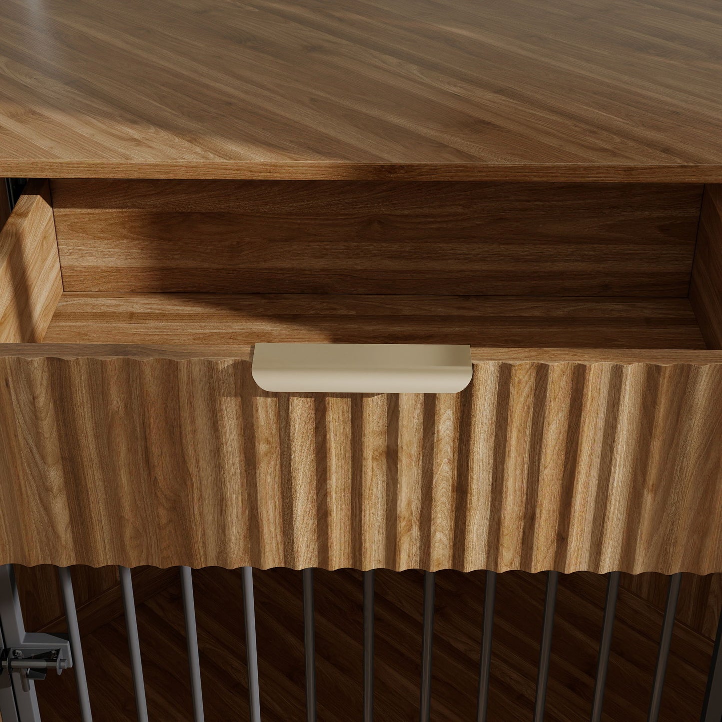 Corner Dog Crate