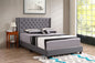 Nailhead Bed Transitional Vibrant