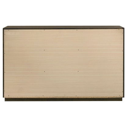 Atlas 7-drawer Bedroom Dresser Cabinet Dark Oak