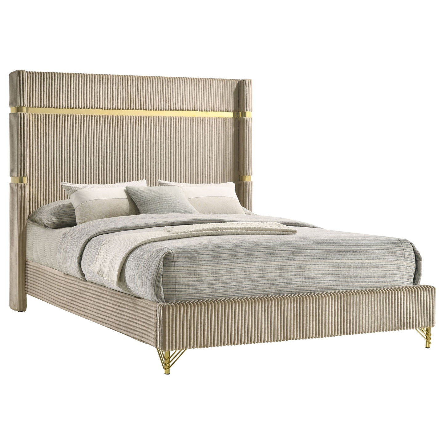Malcolm - Wingback Bed