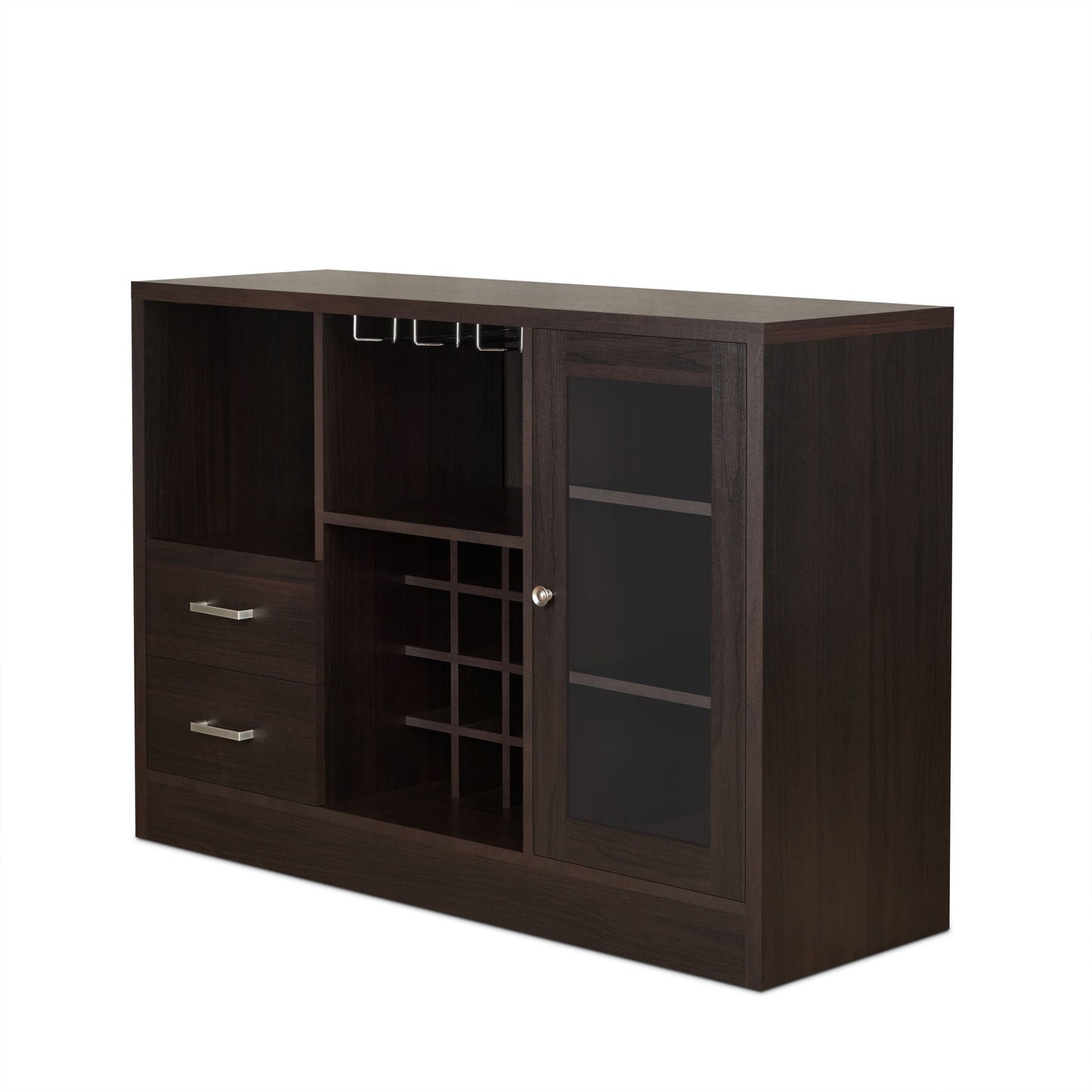 Hazen Wine Cabinet III - Espresso