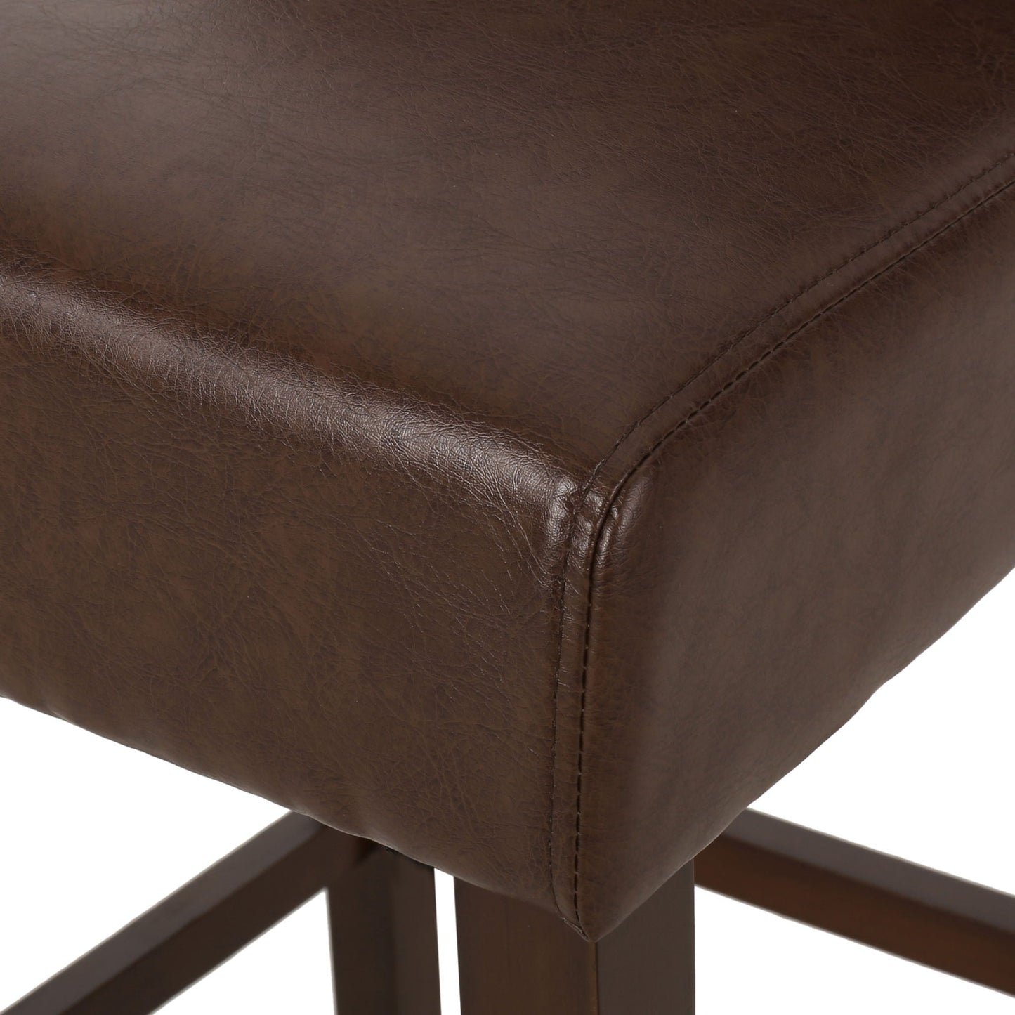 Solstara Upholstered Dining Barstool with Button Tufted and Wing Back