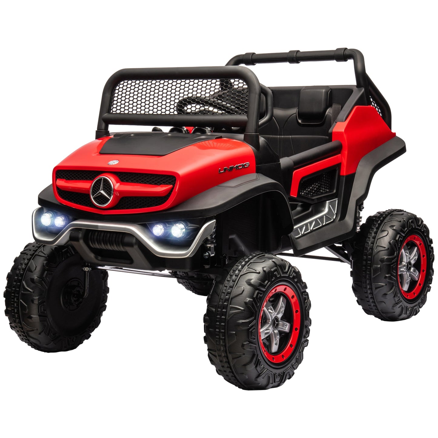 Mercedes-Benz Unimog 12V Kids Ride on Truck with Remote Control - Officially Licensed