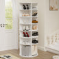 Rotating Shoe Rack Tower - 7-Tier Spinning Shoe Organizer