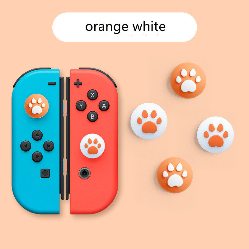 New 4 pieces cute For Nintendo Lite Rocker Cat Claw Key Accessories button attachments