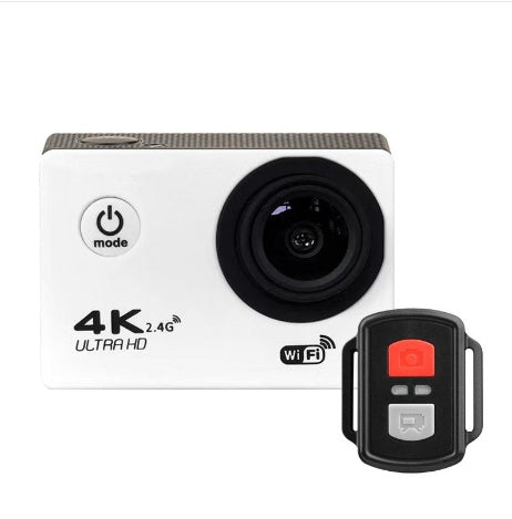Victure Pink 4K Ultra HD Waterproof Action Camera with Wi-Fi & 2.4G Remote | Professional Mini Sports Cam for Diving, Hiking, and Extreme Adventure