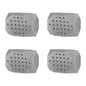 4 Pack Jawline Exerciser for Men Women Jaw Trainer Shaper Sagging Skin Double Chin Reducer with 3 Resistance Levels for Beginners Intermediate Expert