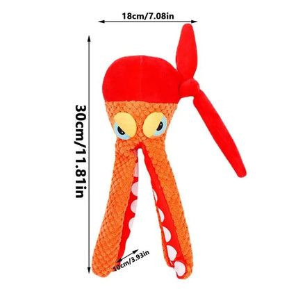Pet Plush Toy Octopus Plush Dog Toy Squeaky Dog TOYS Pet Puppy TOY For Cleaning Teeth Chew Toy Pet Supplies