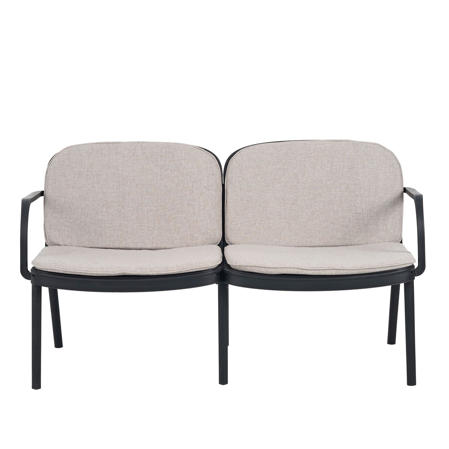 Luna Outdoor Patio 3 Pieces Chat Set