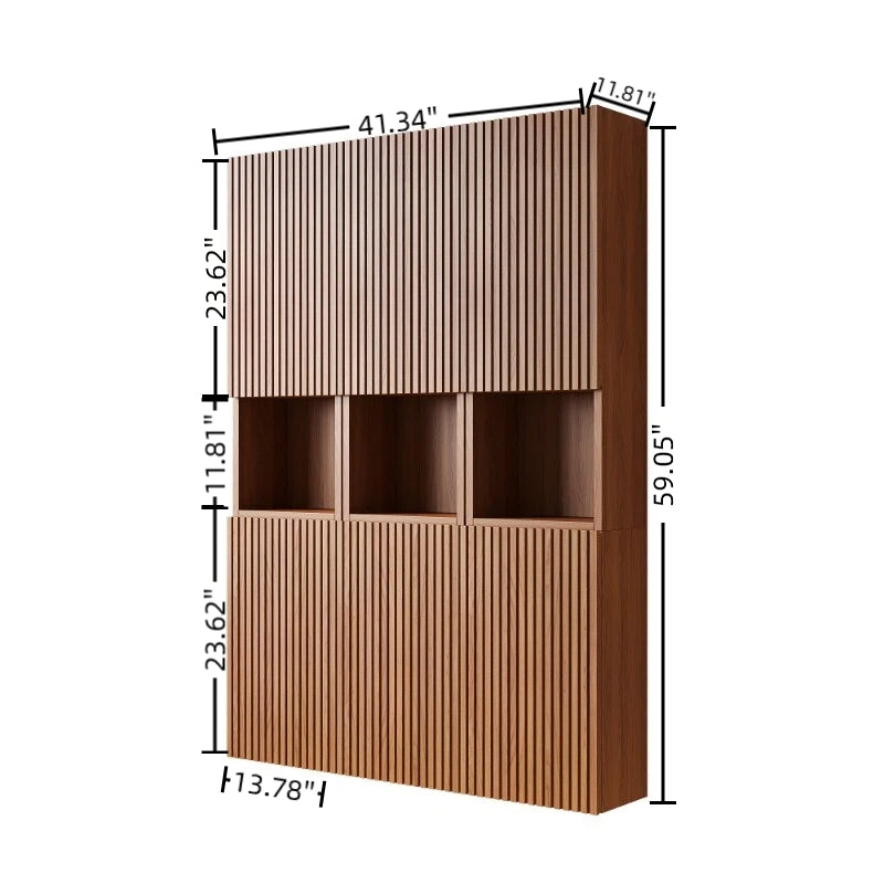 MITCH 41" Bathroom Wall Mounted Cabinet with 6 Doors