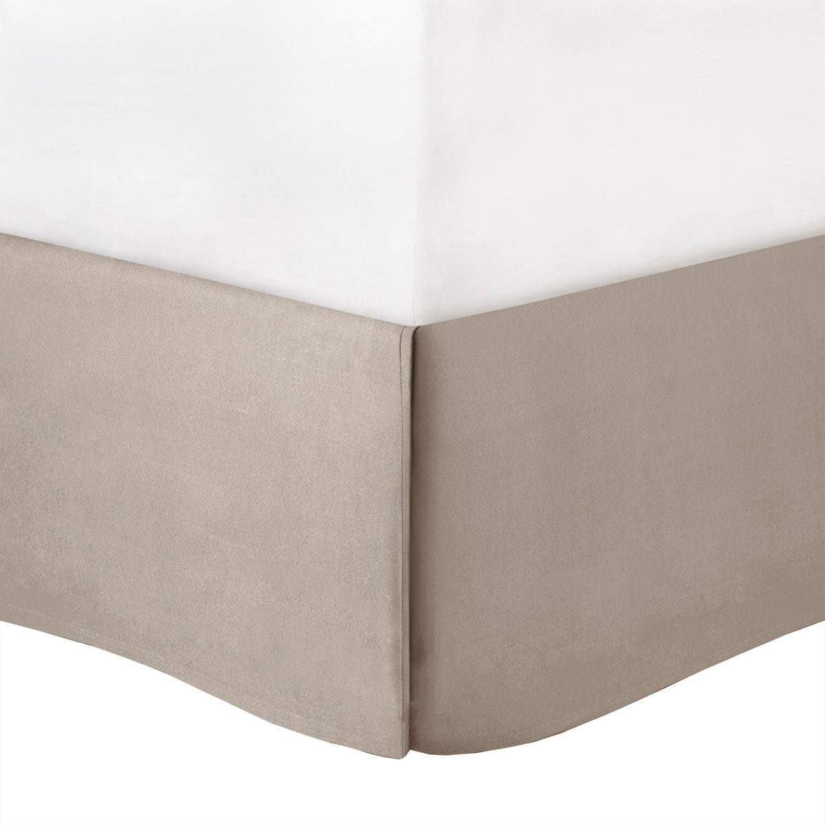 7 Piece Tufted Comforter Set Taupe California King