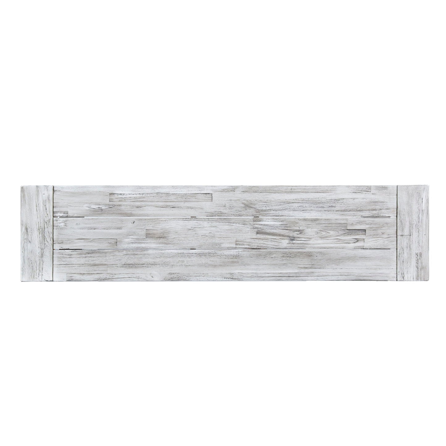 Tranquilizer Outdoor Acacia Wood Bench With Slat Panel Design