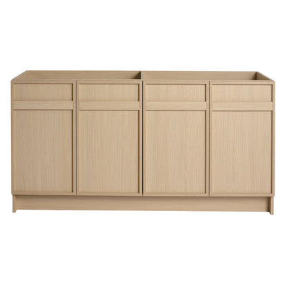Modern Freestanding Bathroom Vanity with Soft Close Cabinet Doors