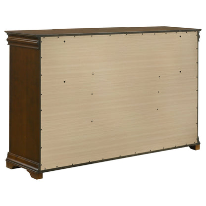Garland 9-drawer Bedroom Dresser Cabinet Brown Cherry