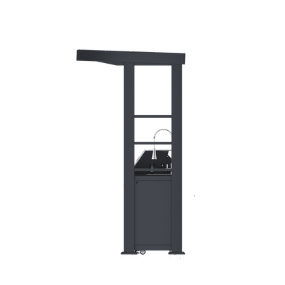 110-Inch Deluxe Stainless Steel Gas Outdoor Kitchen Grill