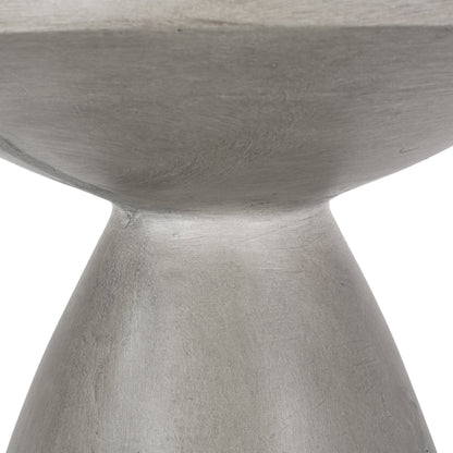 Outdoor Lightweight Concrete Side Table