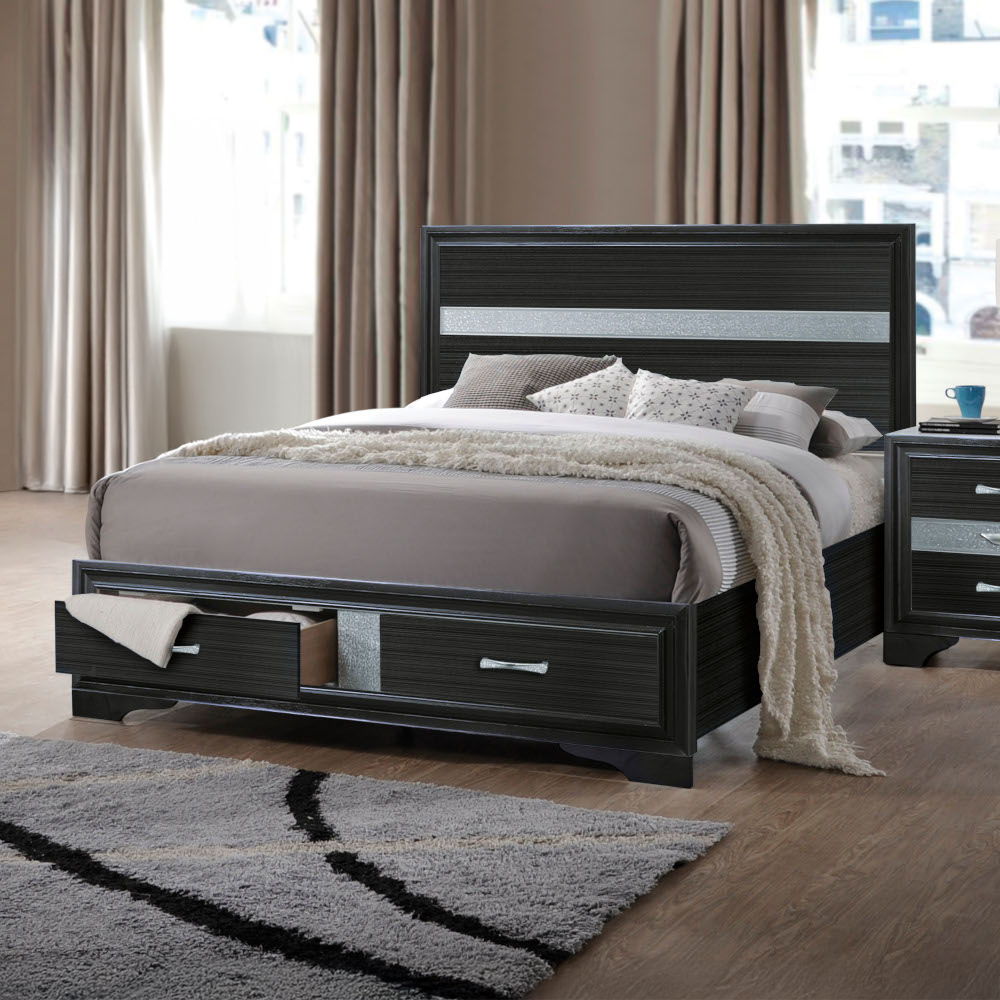Naima - Bed w/Storage