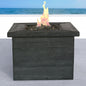 Fiber Reinforced Propane / Natural Gas Fire Pit Table - Charcoal