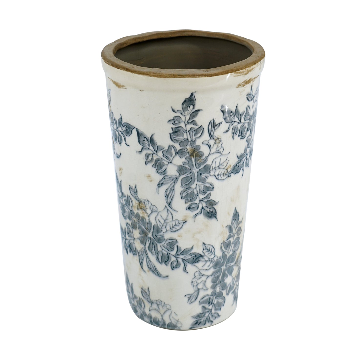 5.3x5.3x9.6' Flower Vase with Wide Mouth